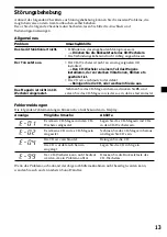 Preview for 49 page of Sony CDX-444RF - Compact Disc Changer System Operating Instructions Manual