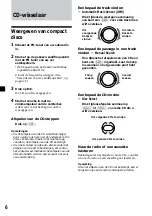 Preview for 54 page of Sony CDX-444RF - Compact Disc Changer System Operating Instructions Manual