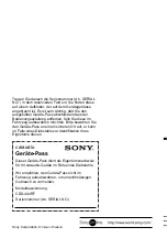 Preview for 100 page of Sony CDX-444RF - Compact Disc Changer System Operating Instructions Manual