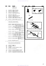 Предварительный просмотр 47 страницы Sony CDX-444RF - Compact Disc Changer System Service Manual