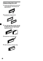 Предварительный просмотр 18 страницы Sony CDX-4800X Operating Instructions Manual