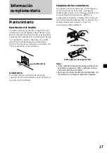 Предварительный просмотр 37 страницы Sony CDX-4800X Operating Instructions Manual