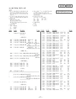 Предварительный просмотр 47 страницы Sony CDX-505RF - Compact Disc Changer System Service Manual