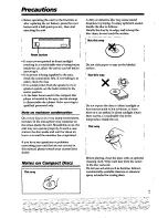 Предварительный просмотр 5 страницы Sony CDX-5070 Operating Instructions Manual