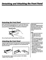 Предварительный просмотр 11 страницы Sony CDX-5070 Operating Instructions Manual