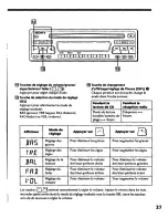 Предварительный просмотр 27 страницы Sony CDX-5070 Operating Instructions Manual