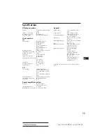 Preview for 13 page of Sony CDX-5100 Operating Instructions Manual