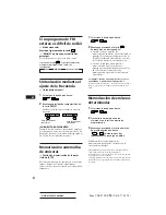 Preview for 22 page of Sony CDX-5100 Operating Instructions Manual