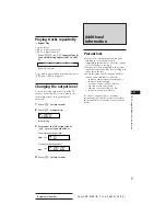 Предварительный просмотр 7 страницы Sony CDX-52RF Operating Instructions Manual