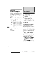 Предварительный просмотр 31 страницы Sony CDX-52RF Operating Instructions Manual