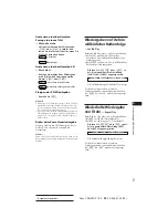 Предварительный просмотр 32 страницы Sony CDX-52RF Operating Instructions Manual