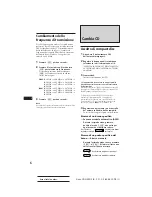 Предварительный просмотр 45 страницы Sony CDX-52RF Operating Instructions Manual