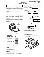 Предварительный просмотр 3 страницы Sony CDX-540RF - Compact Disc Changer System Service Manual