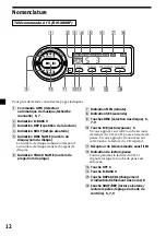 Предварительный просмотр 26 страницы Sony CDX-555RF Operating Instructions (English/Espanol) Operating Instructions Manual