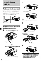 Предварительный просмотр 32 страницы Sony CDX-555RF Operating Instructions (English/Espanol) Operating Instructions Manual