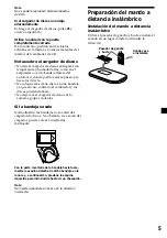 Предварительный просмотр 33 страницы Sony CDX-555RF Operating Instructions (English/Espanol) Operating Instructions Manual