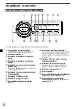 Предварительный просмотр 40 страницы Sony CDX-555RF Operating Instructions (English/Espanol) Operating Instructions Manual