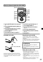 Предварительный просмотр 41 страницы Sony CDX-555RF Operating Instructions (English/Espanol) Operating Instructions Manual