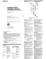 Sony CDX-565MXRF Operating Instruction correction: multi-session disc Operating Instructions Manual предпросмотр