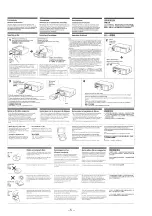 Предварительный просмотр 4 страницы Sony CDX-600 - Compact Disc Changer System Quick Start Manual