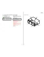 Предварительный просмотр 19 страницы Sony CDX-602 - Compact Disc Changer Service Manual