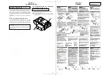 Предварительный просмотр 3 страницы Sony CDX-60X - Compact Disc Changer Service Manual