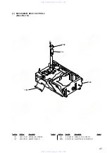 Предварительный просмотр 37 страницы Sony CDX-60X - Compact Disc Changer Service Manual