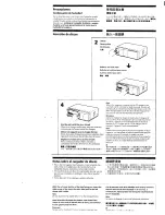 Предварительный просмотр 4 страницы Sony CDX-705 - Compact Disc Changer System Operating Instructions Manual