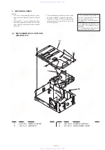 Предварительный просмотр 23 страницы Sony CDX-705 - Compact Disc Changer System Service Manual