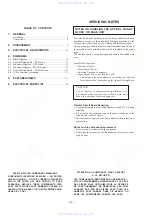 Предварительный просмотр 31 страницы Sony CDX-705 - Compact Disc Changer System Service Manual