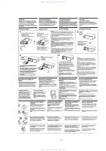 Предварительный просмотр 34 страницы Sony CDX-705 - Compact Disc Changer System Service Manual