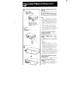 Preview for 3 page of Sony CDX-71 - Compact Disc Changer System Operating Instructions Manual