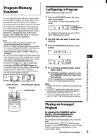 Предварительный просмотр 11 страницы Sony CDX-71RF - Compact Disc Changer System Operating Instructions Manual