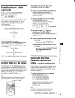 Предварительный просмотр 35 страницы Sony CDX-71RF - Compact Disc Changer System Operating Instructions Manual