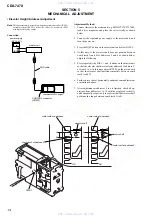 Предварительный просмотр 14 страницы Sony CDX-747X - Compact Disc Changer System Service Manual