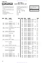 Предварительный просмотр 40 страницы Sony CDX-747X - Compact Disc Changer System Service Manual