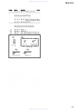 Предварительный просмотр 43 страницы Sony CDX-747X - Compact Disc Changer System Service Manual