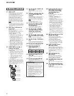 Предварительный просмотр 4 страницы Sony CDX-757MX - Compact Disc Changer System Service Manual