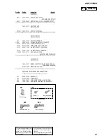 Предварительный просмотр 49 страницы Sony CDX-757MX - Compact Disc Changer System Service Manual