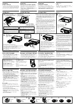 Предварительный просмотр 2 страницы Sony CDX-838 - Compact Disc Changer System Operating Instructions