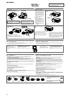 Предварительный просмотр 4 страницы Sony CDX-848X - Compact Disc Changer System Service Manual