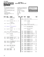 Предварительный просмотр 42 страницы Sony CDX-848X - Compact Disc Changer System Service Manual