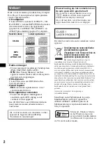 Предварительный просмотр 74 страницы Sony CDX-A250 Operating Instructions Manual