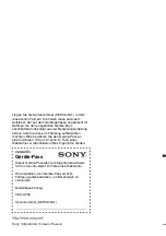 Предварительный просмотр 92 страницы Sony CDX-A250 Operating Instructions Manual