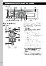 Предварительный просмотр 24 страницы Sony CDX-A251C - Fm/am Compact Disc Player Operating Instructions Manual