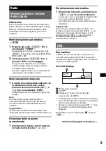 Предварительный просмотр 67 страницы Sony CDX-A251C - Fm/am Compact Disc Player Operating Instructions Manual