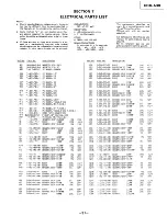 Предварительный просмотр 19 страницы Sony CDX-A30 Service Manual