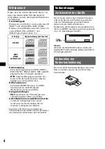 Предварительный просмотр 22 страницы Sony CDX-A360 Operating Instructions Manual