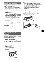 Предварительный просмотр 61 страницы Sony CDX-A360 Operating Instructions Manual