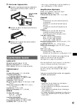 Предварительный просмотр 73 страницы Sony CDX-A360 Operating Instructions Manual